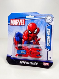 Auto metálico spiderman