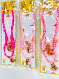 Set de perlas collar y pulsera capybara