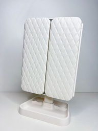 Espejo triptico con luz y aumento