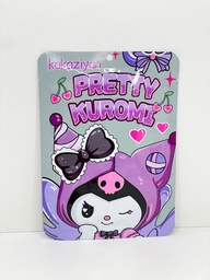Mascarilla kuromi pretty gris