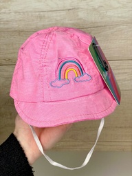 Gorras bebé arcoiris
